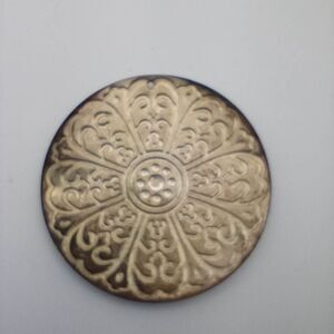 ‎Mayan amulet silver pendant